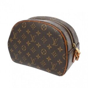 Louis Vuitton Monogram Blois Bag Canvas Shoulder Brown